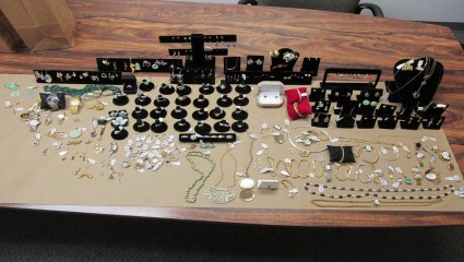 Stolen jewelry with estimated value of $250,000